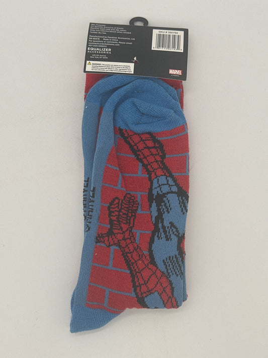 Marvel Crew Socks Spider-Man Size 9-13