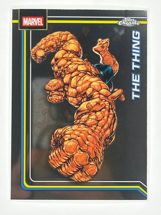 2026 Topps Marvel Chrome 175 The Thing Base Card