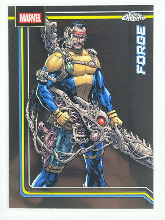 2026 Topps Marvel Chrome 037 Forge Base Card