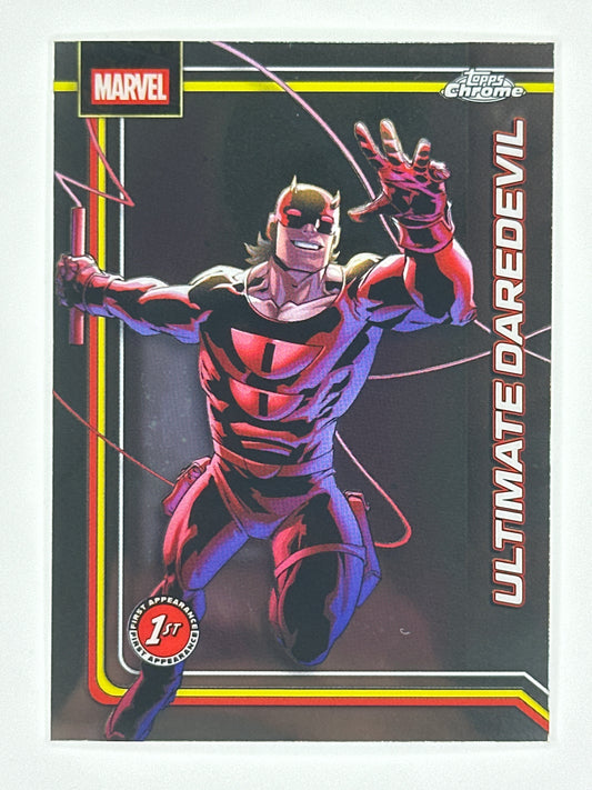 2026 Topps Marvel Chrome 183 Ultimate Daredevil Base Card