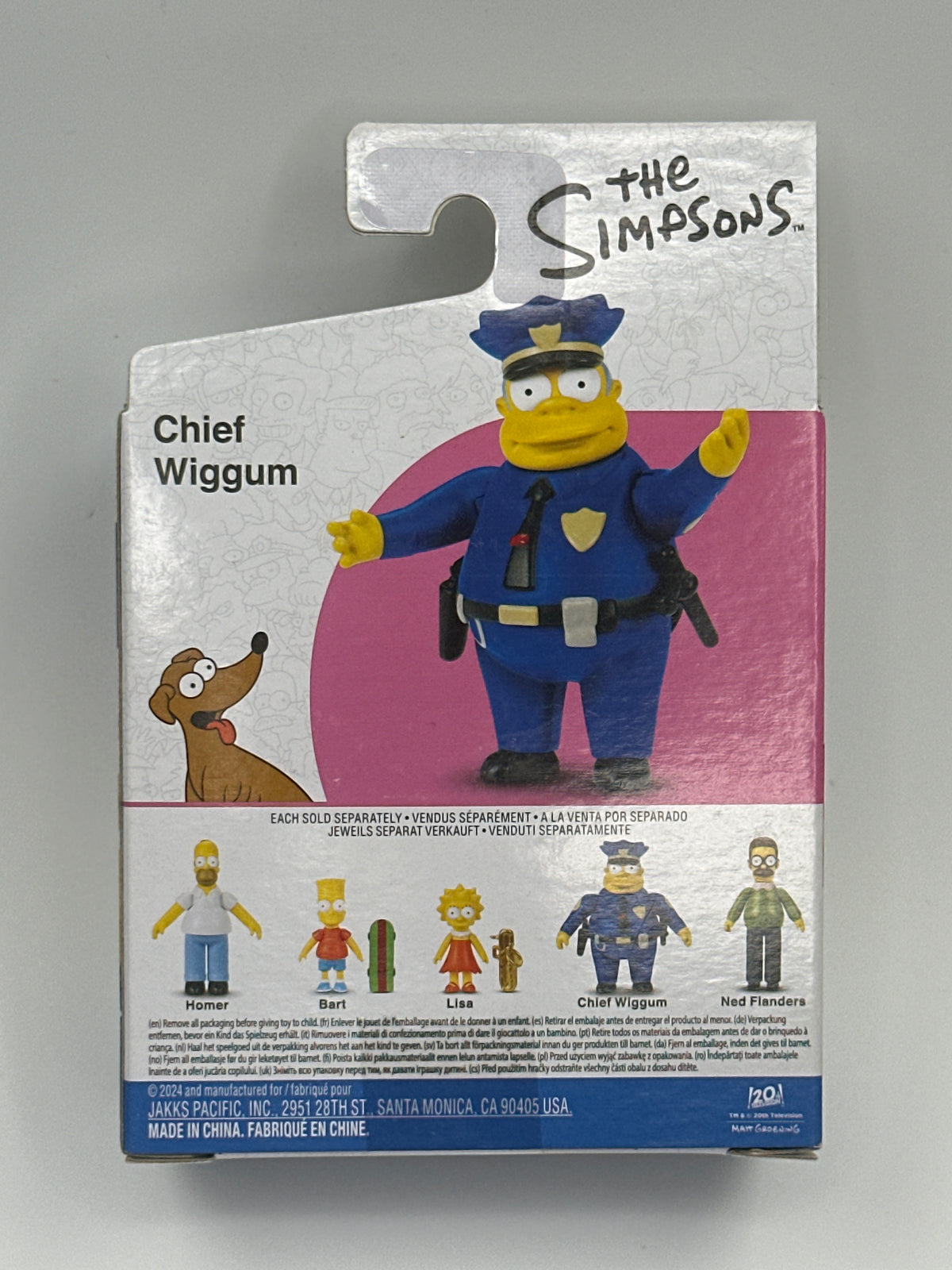 The Simpsons Chief Wiggum 2.5-Inch Action Figure by JAKKS Pacific