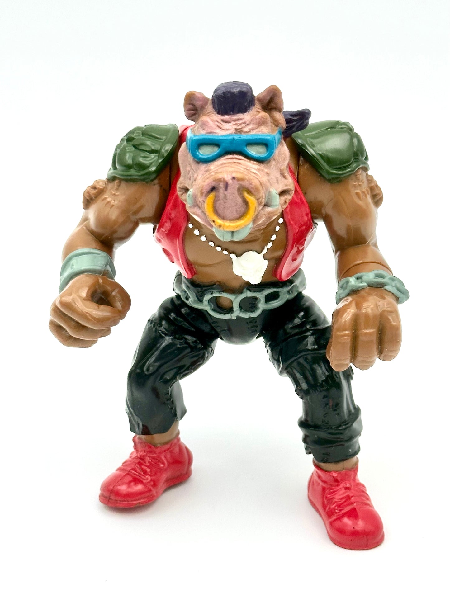 Vintage 1988 TMNT Bebop Action Figure – Playmates Teenage Mutant Ninja Turtles