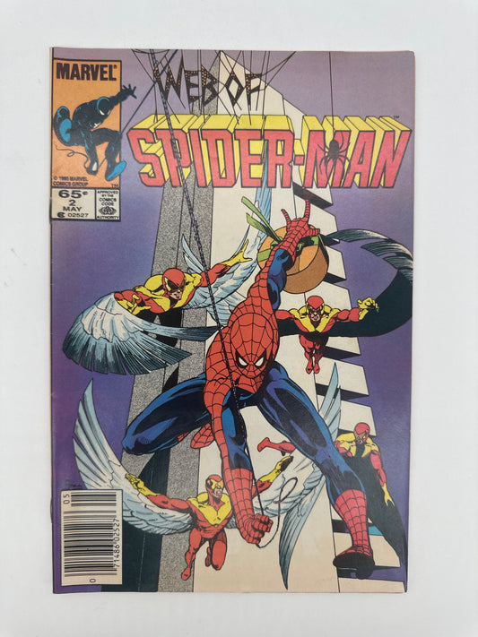 Web of Spider-Man #2 Newsstand VF/NM