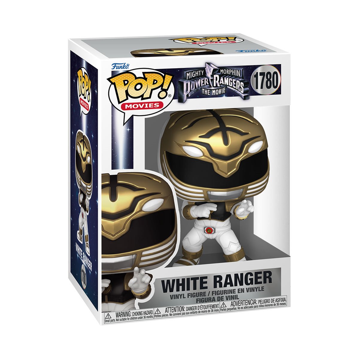 Mighty Morphin Power Rangers: The Movie White Ranger Funko Pop! Vinyl Figure #1780