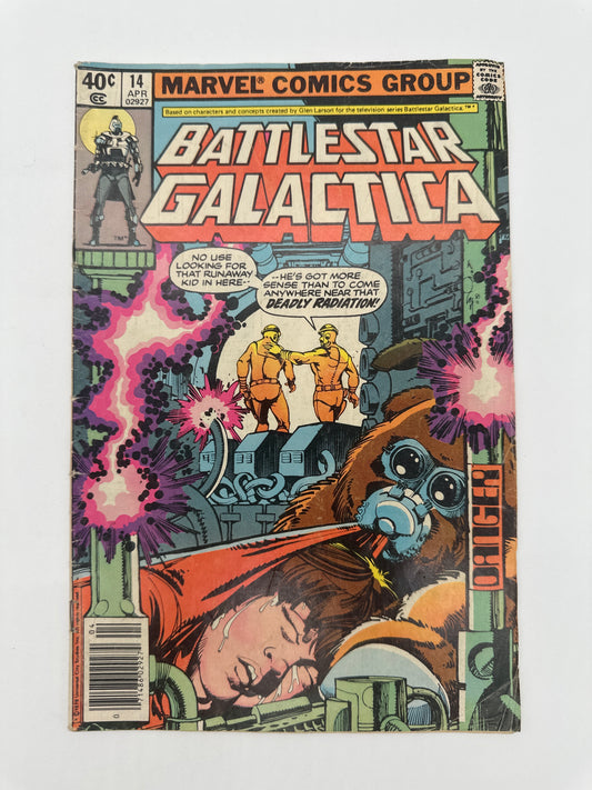 Battlestar Galactica #14 Newsstand FN/VF