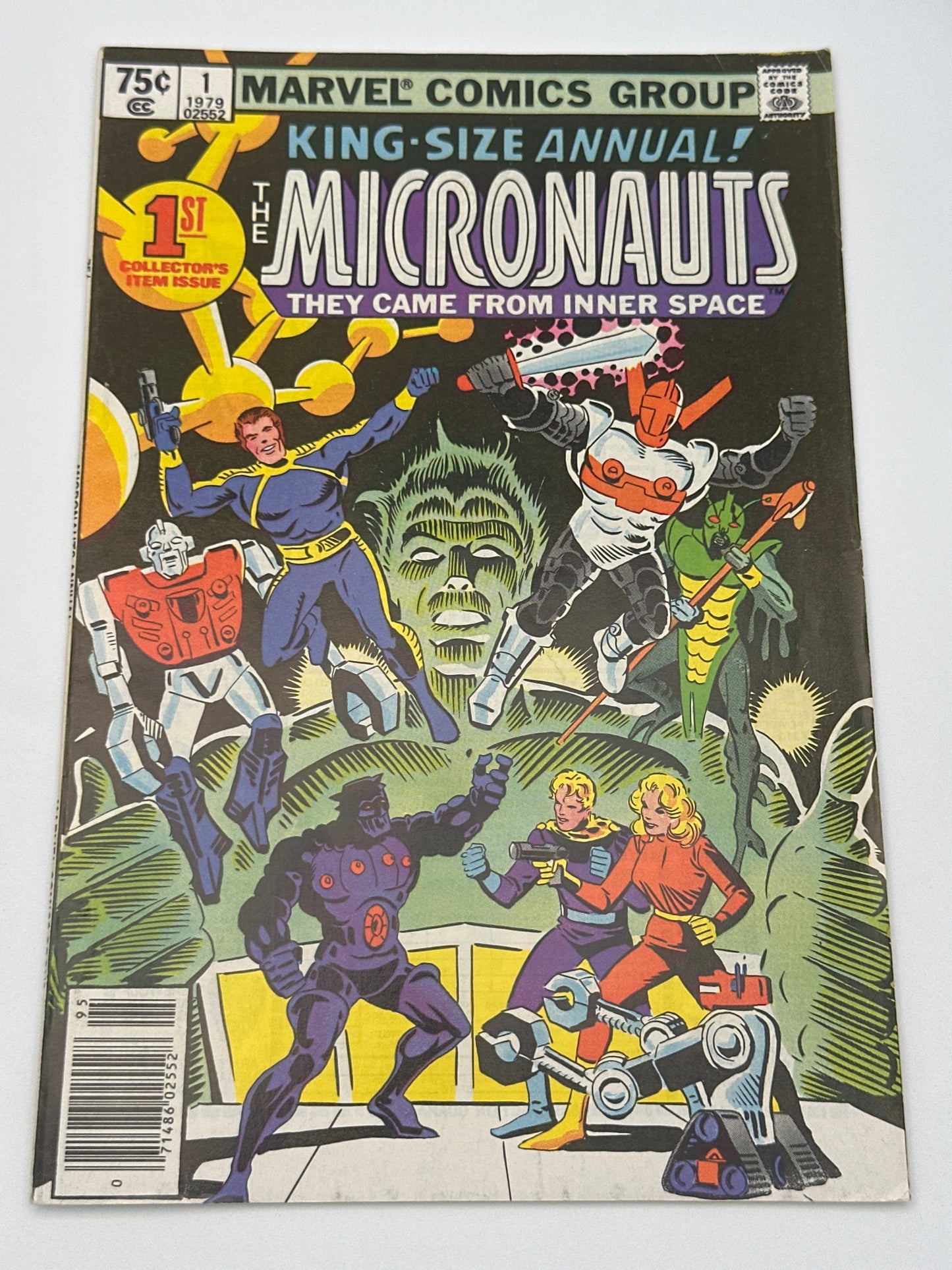 Micronauts Annual #1 FN/VF