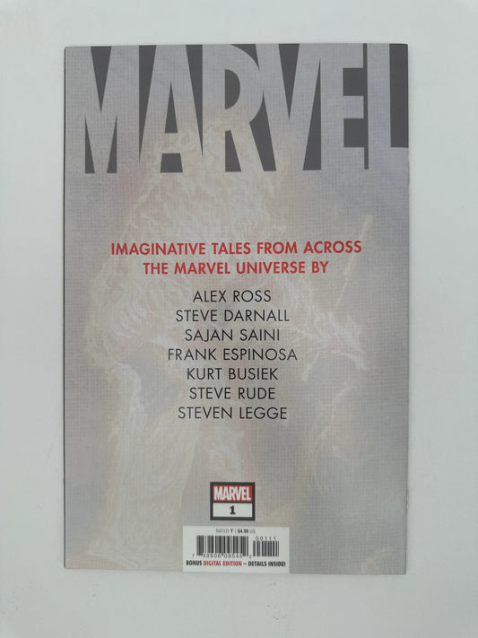 Marvel #1 Alex Ross Cover NM - Glass City Comics & Collectibles