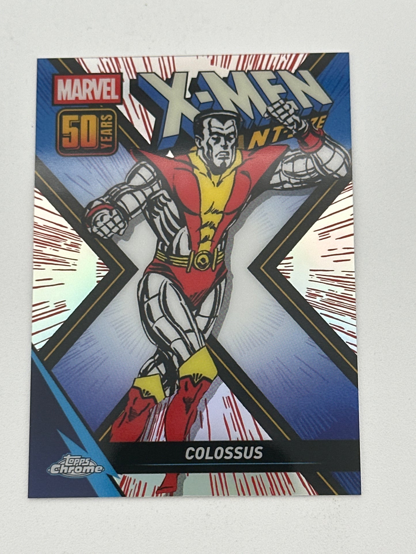 Marvel Topps Chrome Colossus X-Men Giant-Sized 50 Years