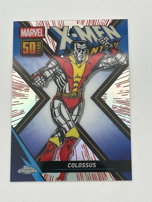 Marvel Topps Chrome Colossus X-Men Giant-Sized 50 Years