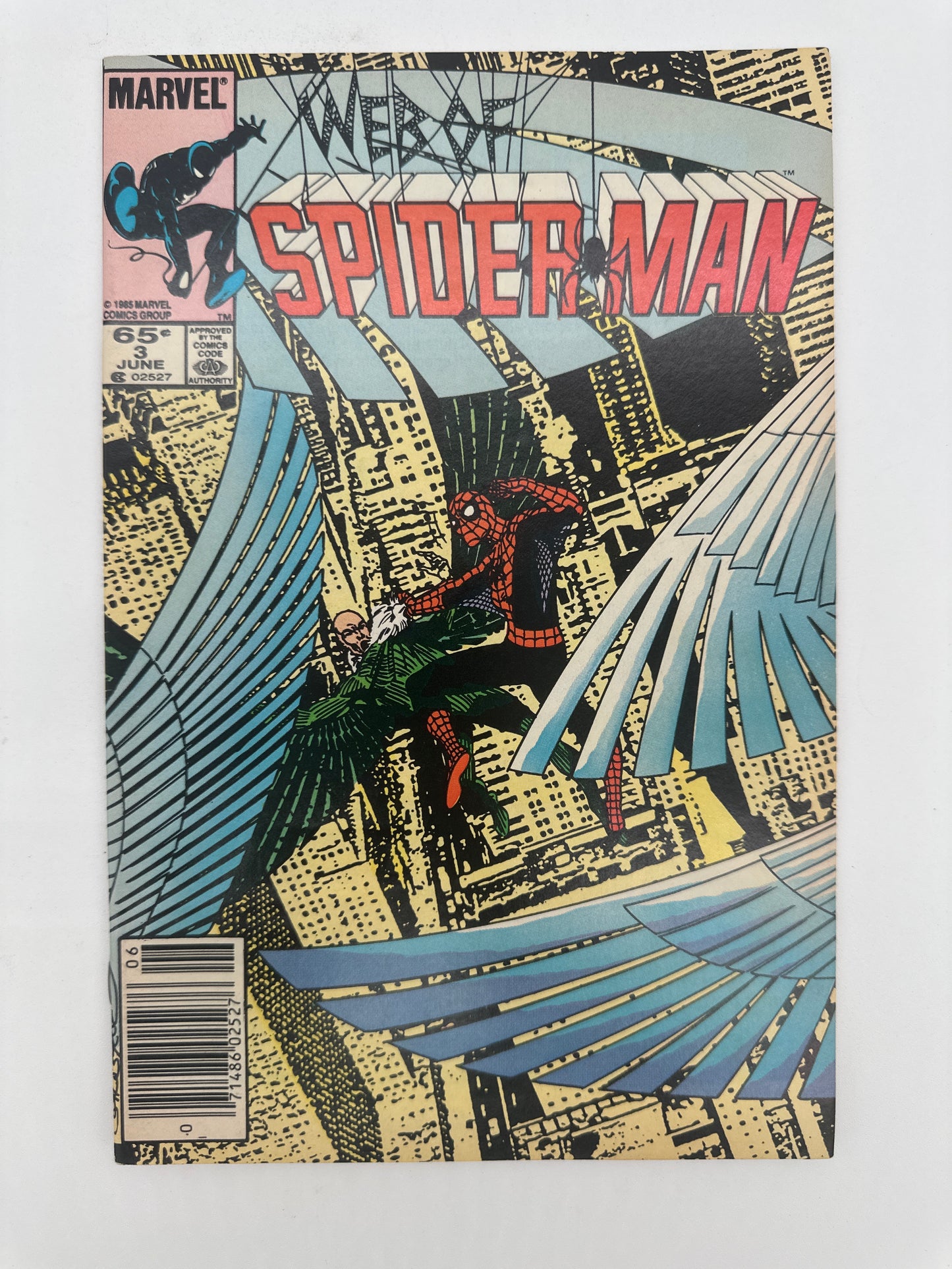 Web of Spider-Man #3 Newsstand VF
