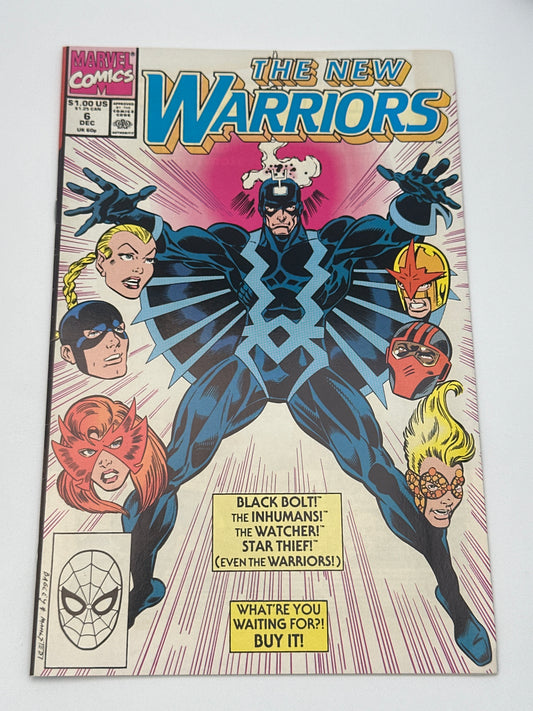 The New Warriors #6 VF