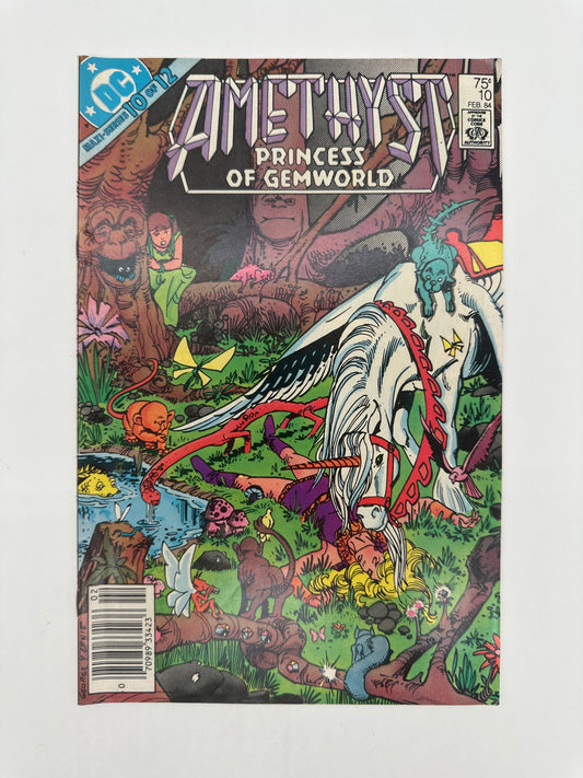 Amethyst Princess of Gemworld Maxi-Series #10 Newsstand VF/NM