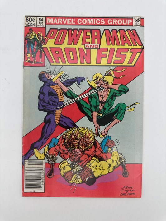 Power Man and Iron Fist #84 Newsstand VF