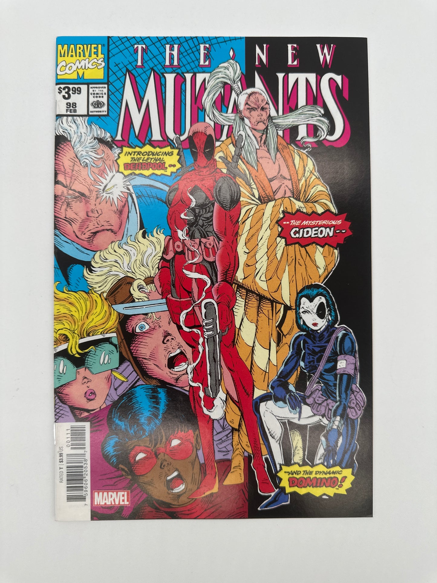 The New Mutants #98 Facsimile NM