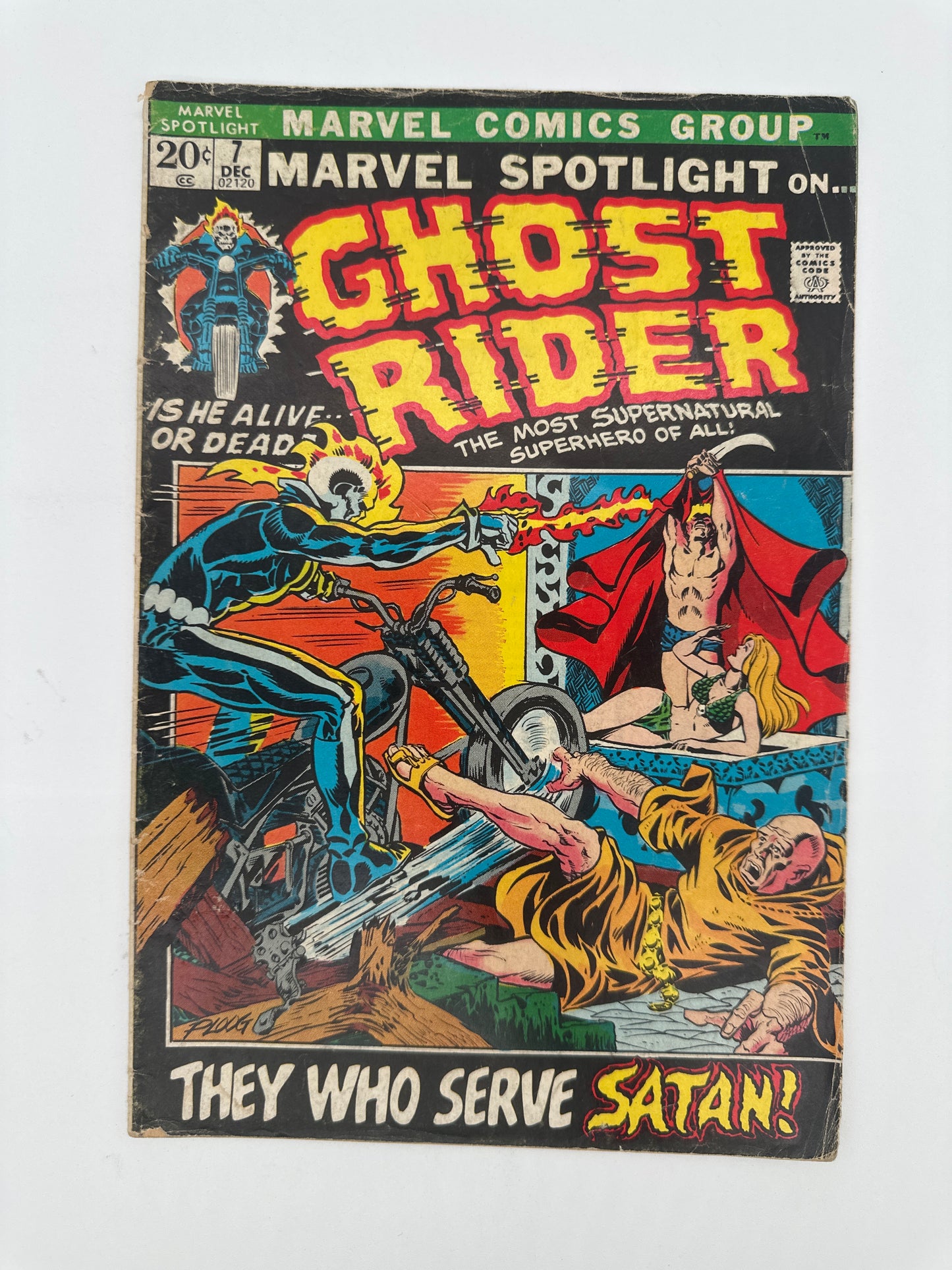 Marvel Spotlight on Ghost Rider #7 FN