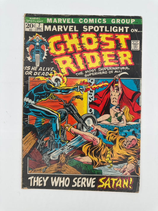 Marvel Spotlight on Ghost Rider #7 FN