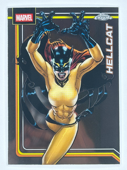 2026 Topps Marvel Chrome 123 Hellcat Base Card