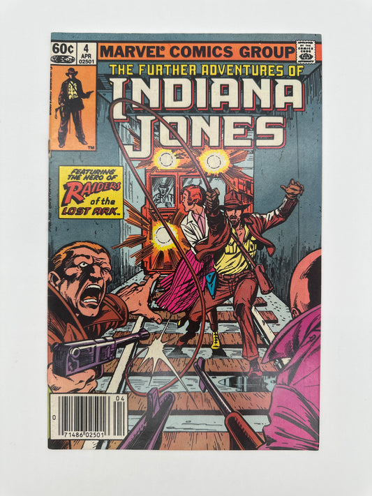 Indiana Jones #4 Newsstand VF/NM