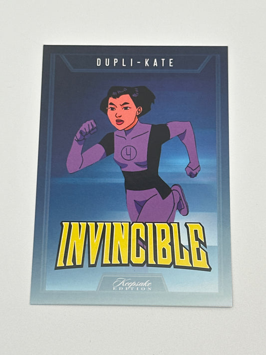 2025 Invincible Season 1 Keepsake Trading Card #031 Dupli-Kate Base Card