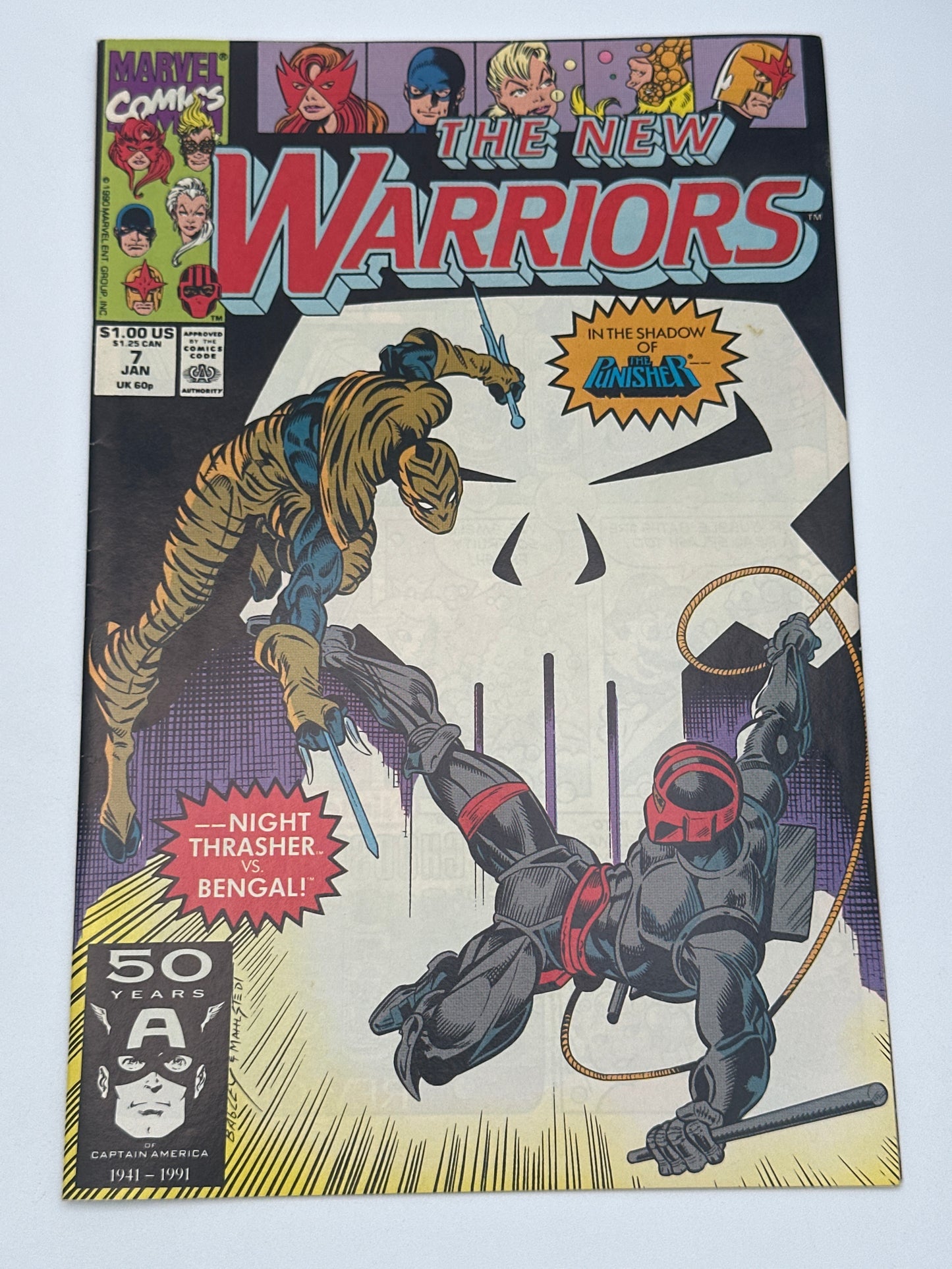 The New Warriors #7 VF