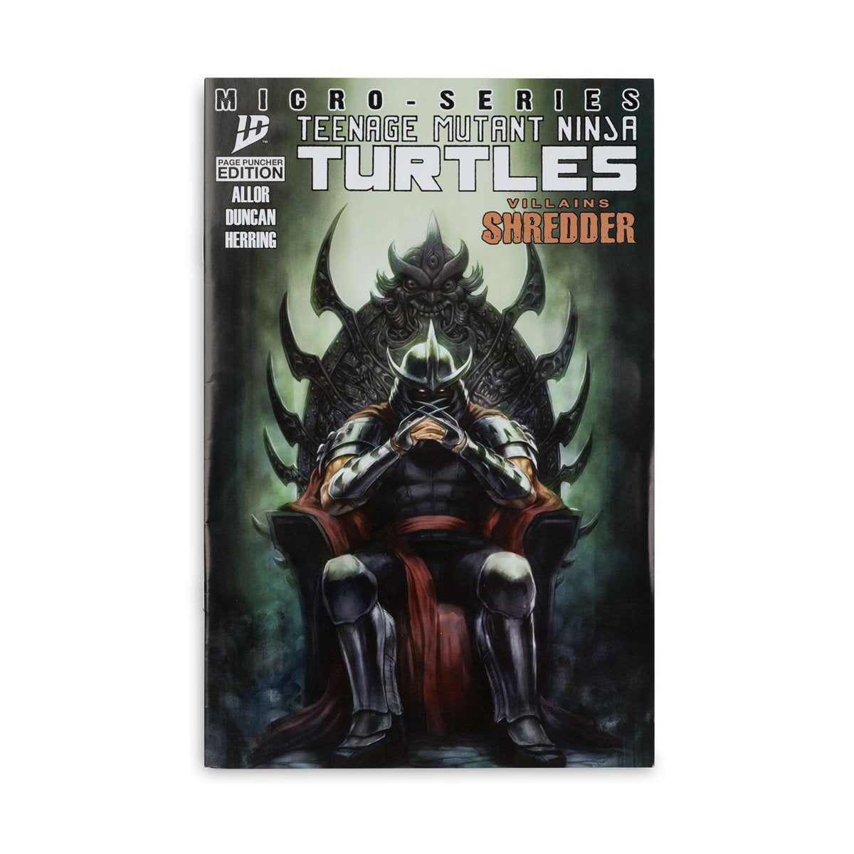 Teenage Mutant Ninja Turtles Page Punchers Wave 1 Shredder 5-Inch Scale Action Figure with Comic