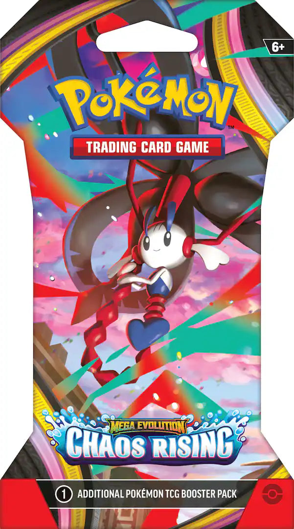 Pokémon Trading Card Game Mega Evolution Chaos Rising Booster Pack