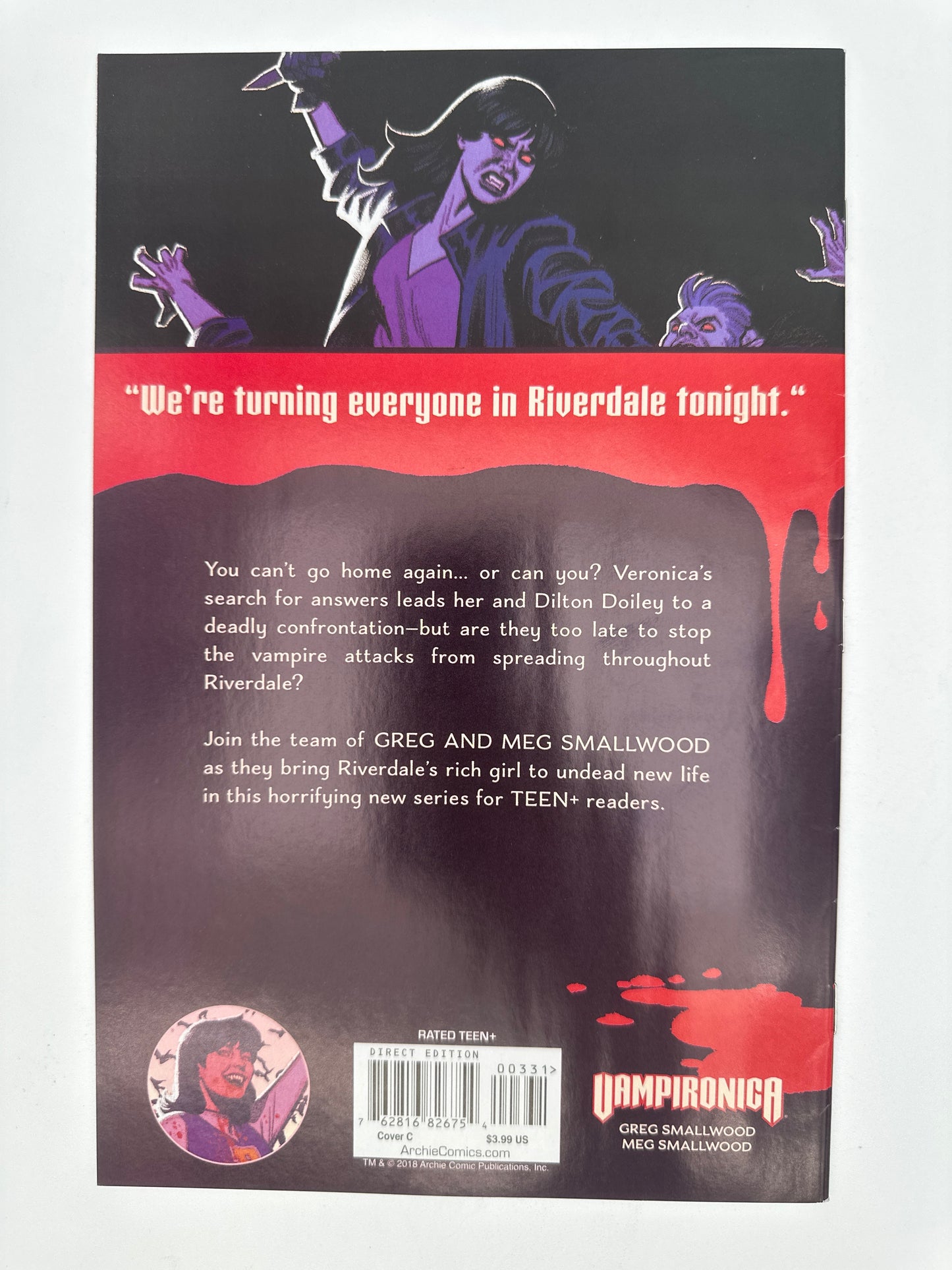 Vampironica #3C Audrey Mok Cover NM