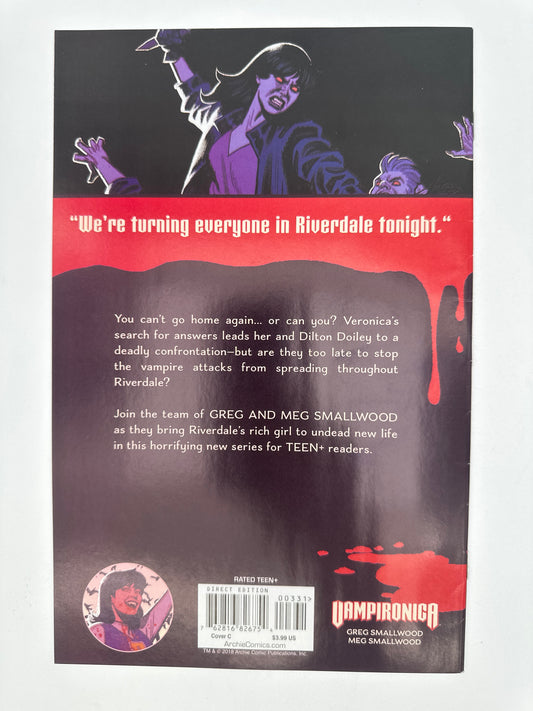 Vampironica #3C Audrey Mok Cover NM