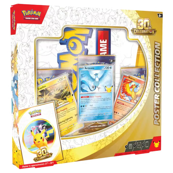 Pokémon Trading Card Game 30th Celebration Poster Collection