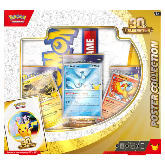 Pokémon Trading Card Game 30th Celebration Poster Collection