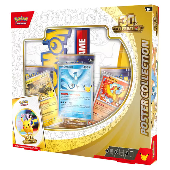Pokémon Trading Card Game 30th Celebration Poster Collection