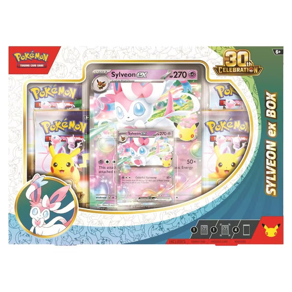 Pokémon Trading Card Game 30th Celebration Sylveon ex Box
