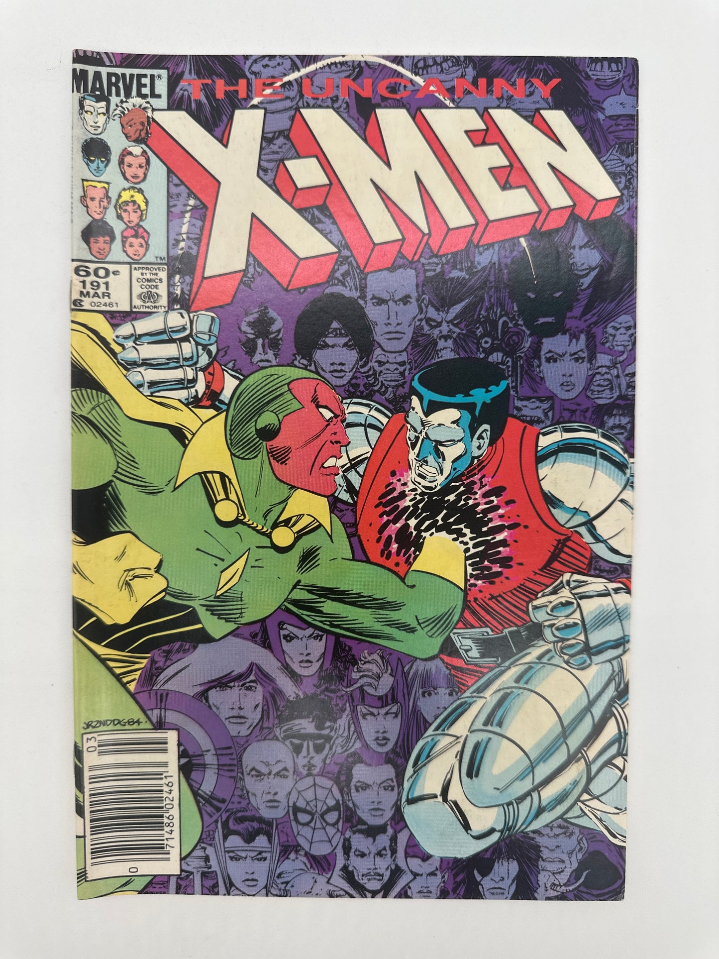 Uncanny X-Men #191 Newsstand VF/NM