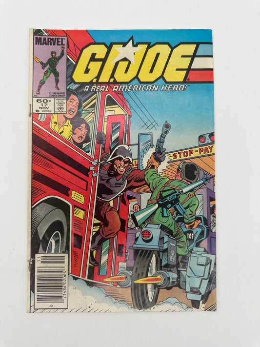 G.I. Joe: A Real American Hero #17 Newsstand VF