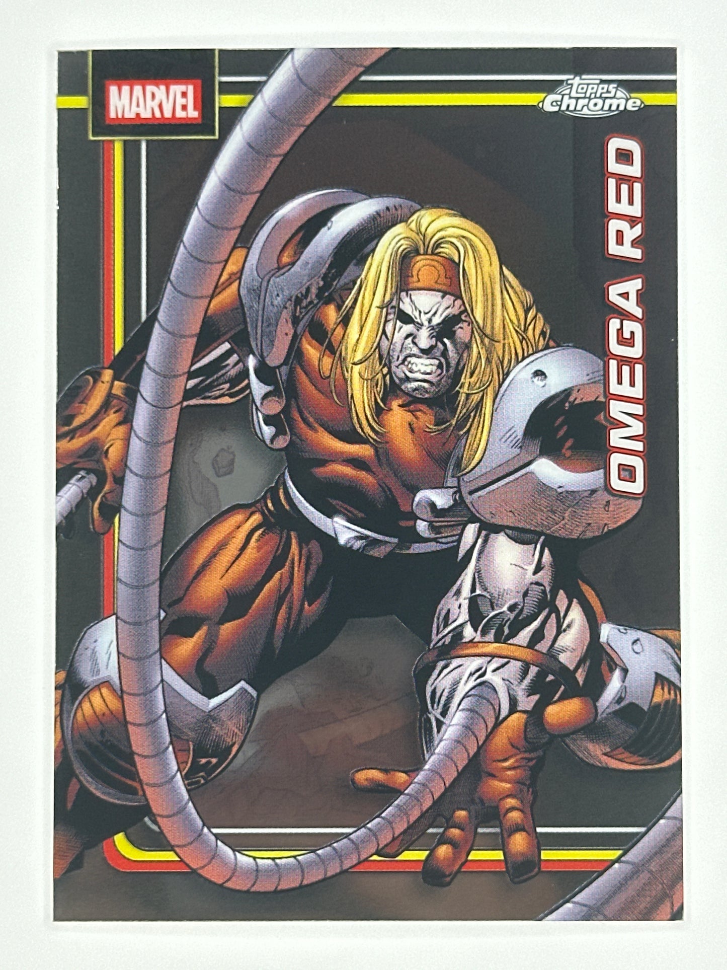 2026 Topps Marvel Chrome 090 Omega Red Base Card