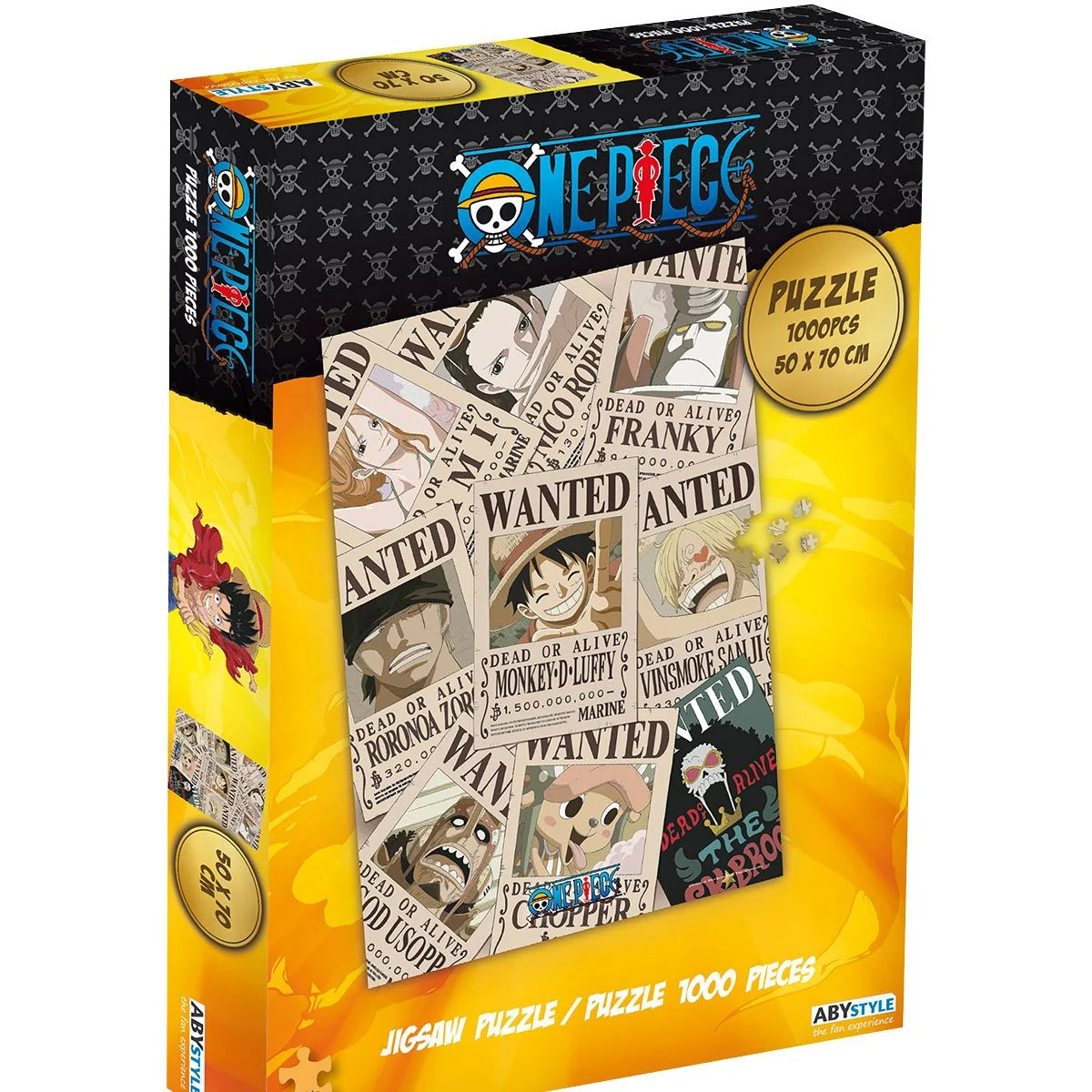 One Piece Wanted Posters 1,000-Piece Puzzle