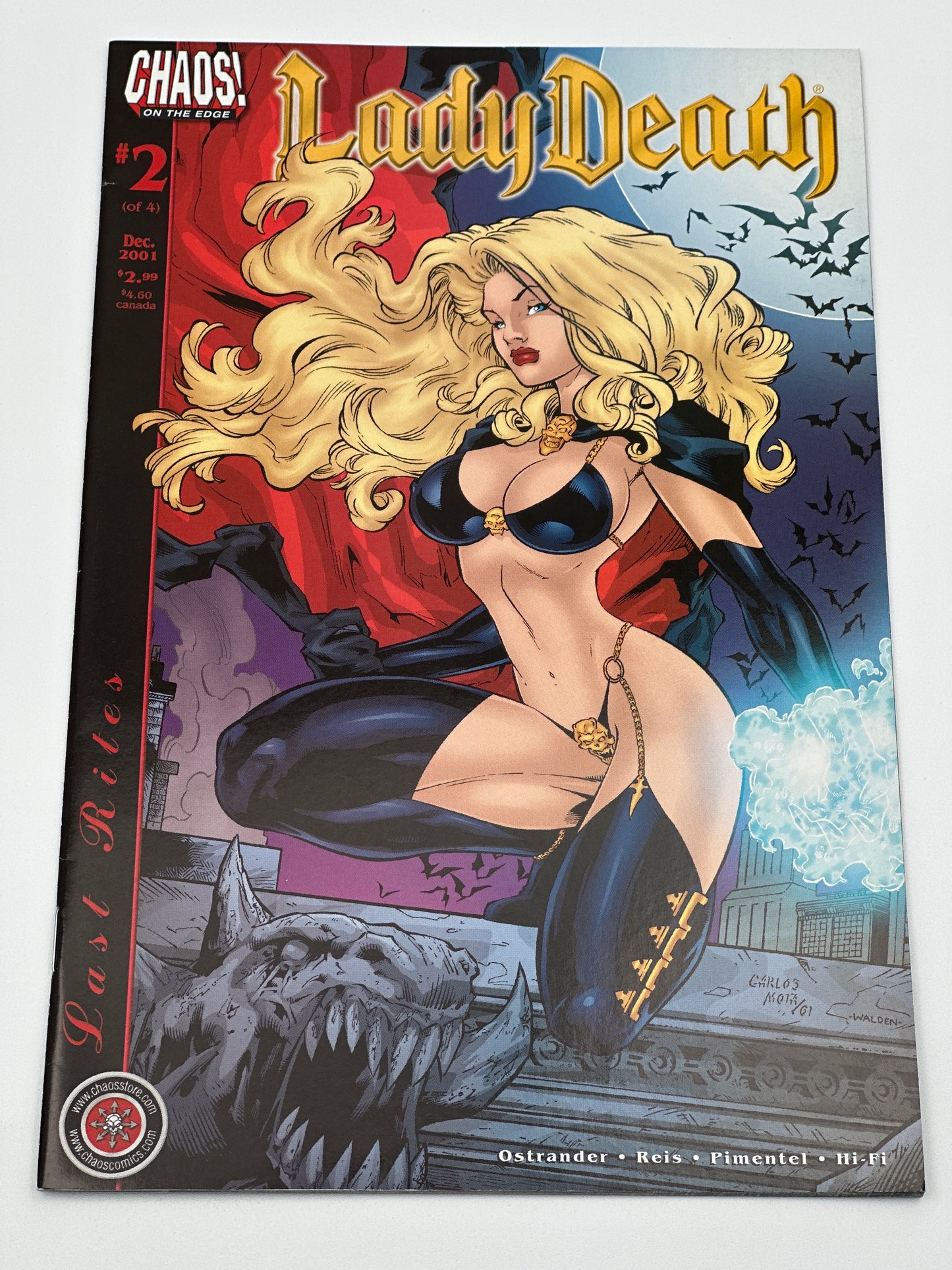 Lady Death: Last Rites #2 CVR A VF/NM