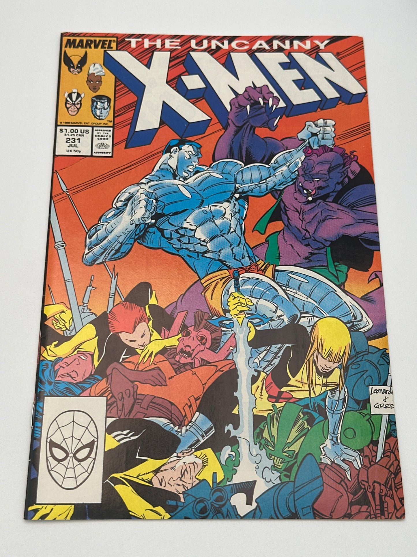 Uncanny X-Men #231 VF/NM