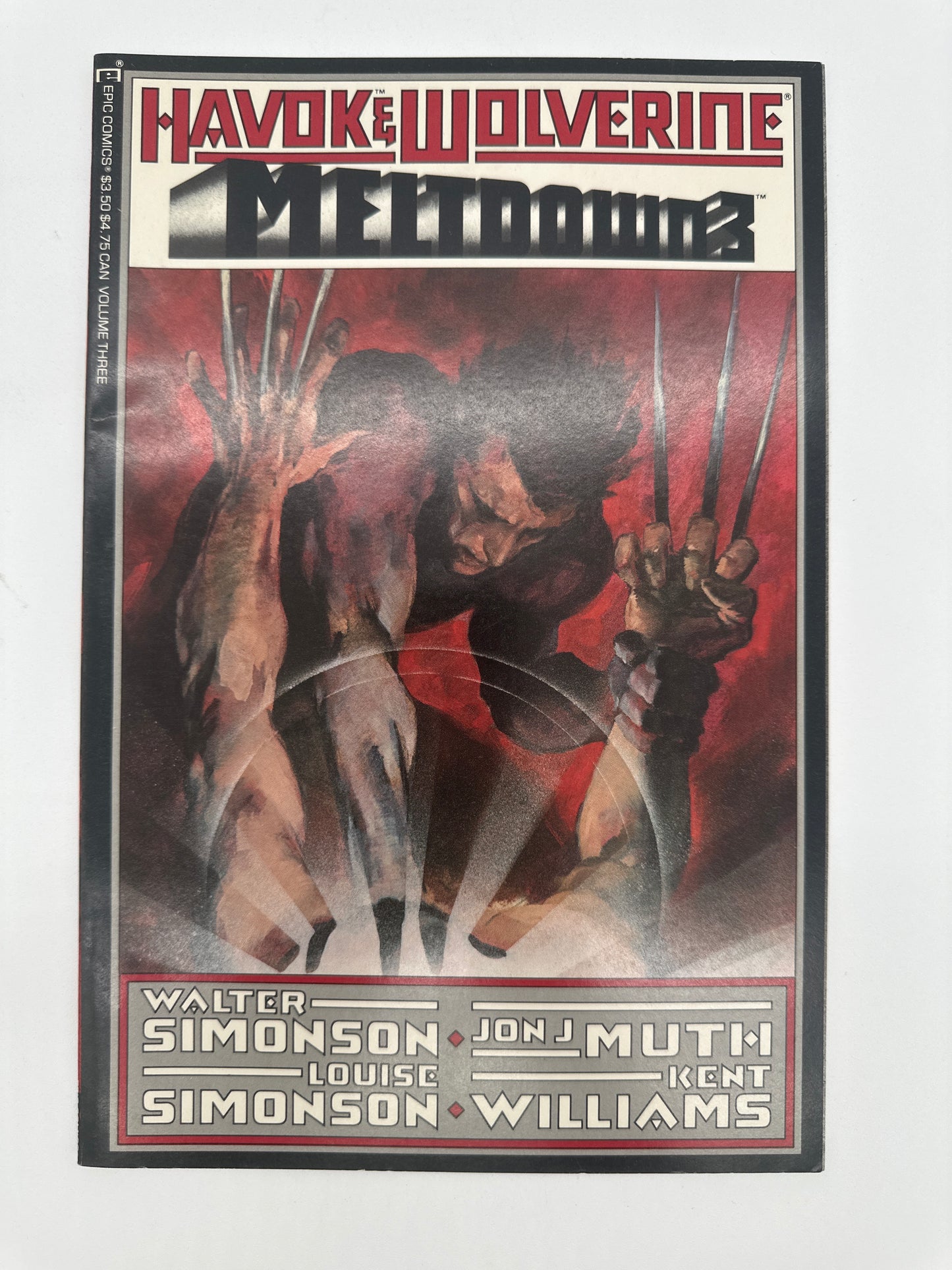 Havoc & Wolverine: Meltdown #3 Newsstand NM