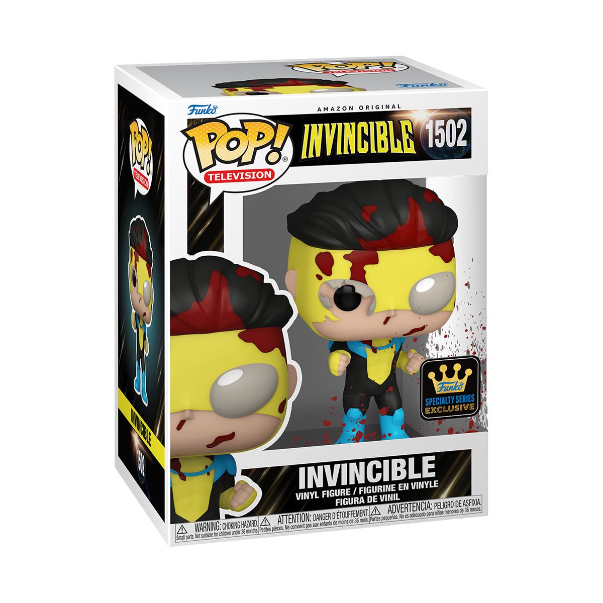 Invincible with Broken Mask Bloody Funko Pop! Vinyl Figure #1502 – Specialty Series