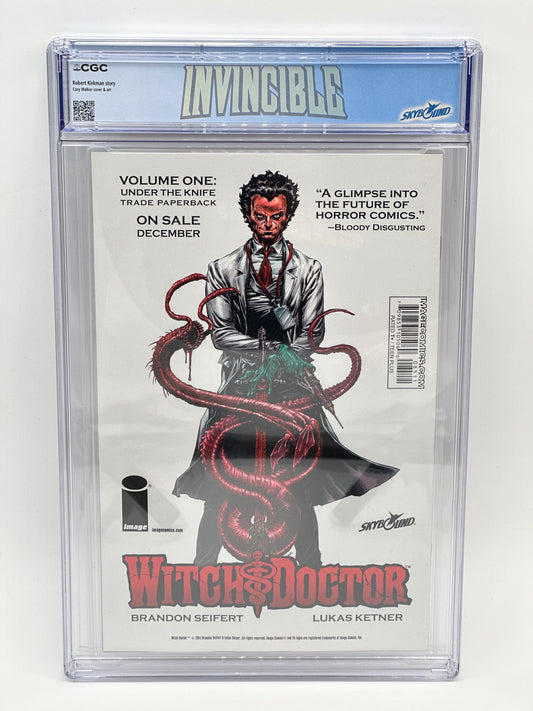Invincible #85 CGC 9.8 Custom Label
