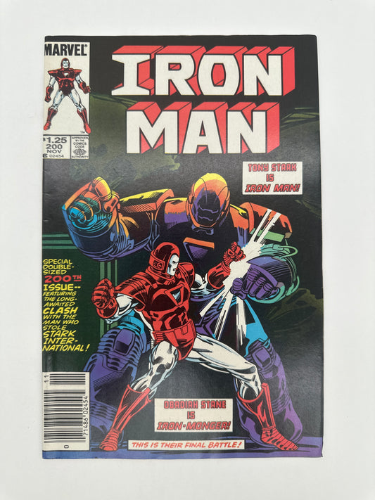 Iron Man #200 Newsstand VF