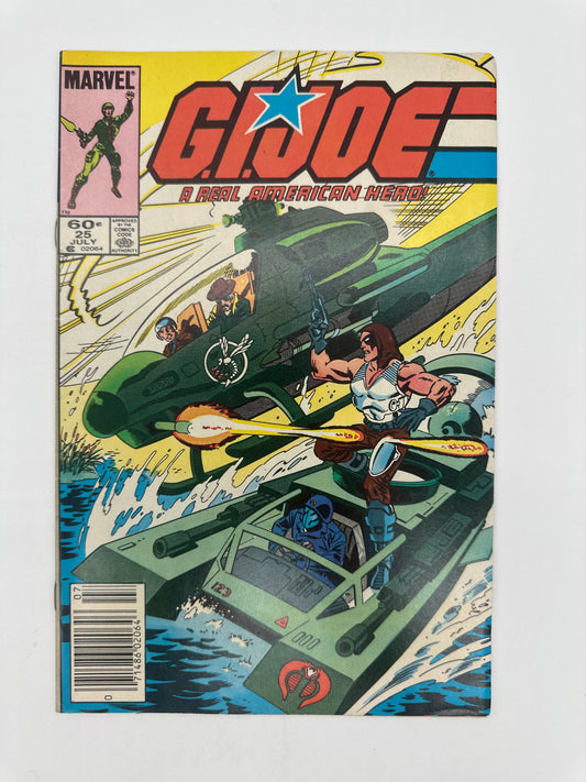 G.I. Joe: A Real American Hero #25 Newsstand NM