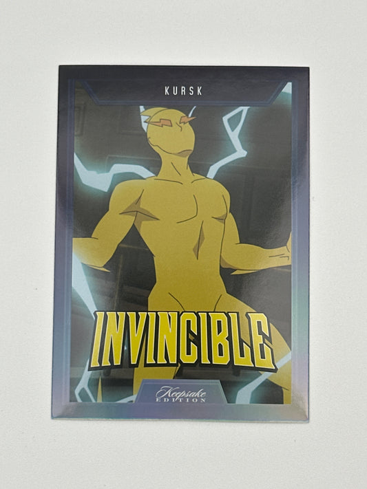 2025 Invincible Season 1 Keepsake Trading Card #106 Kursk Holo Parallel Card