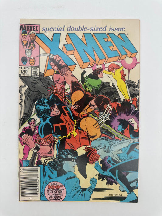 Uncanny X-Men #193 Newsstand VF/NM