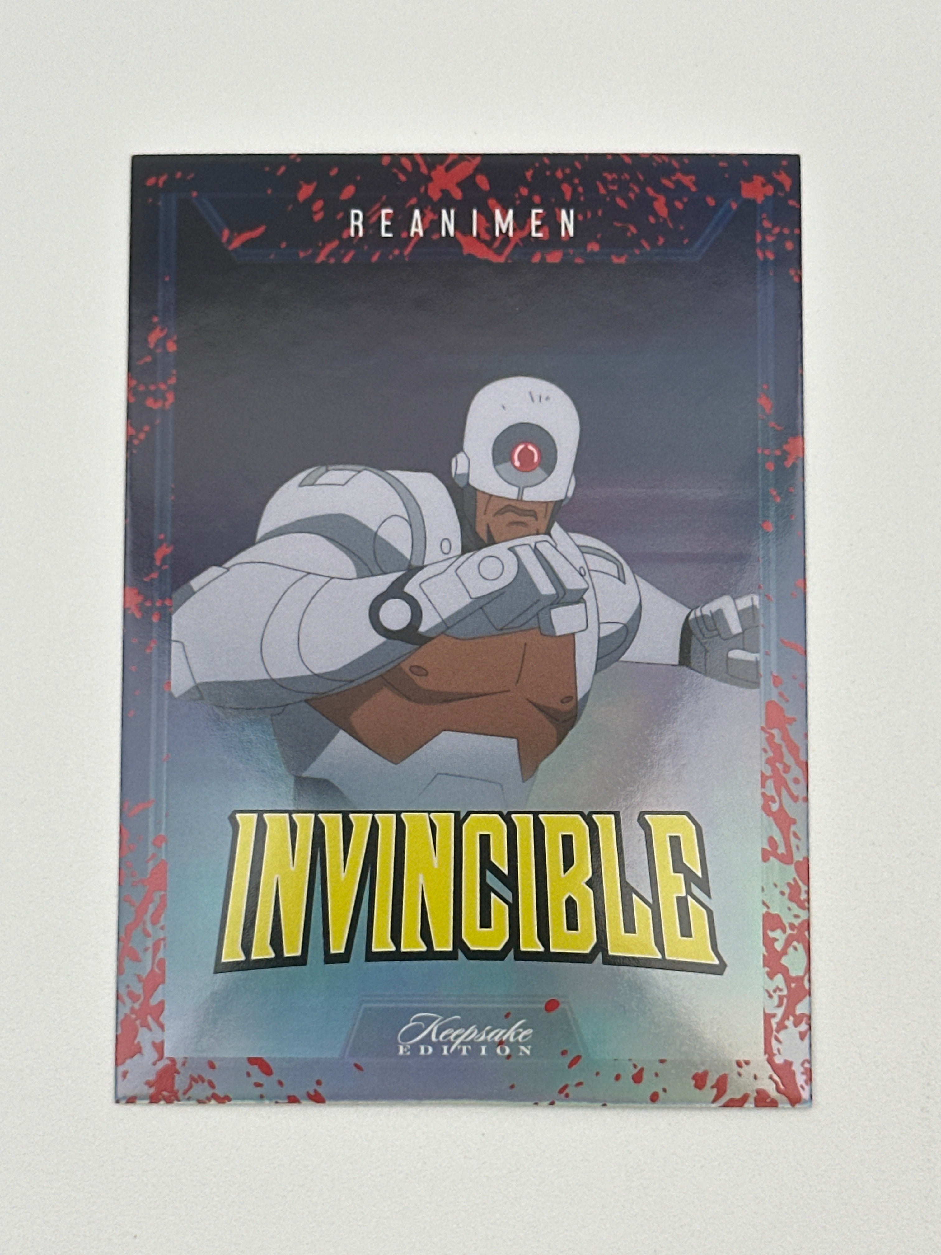 2025 Invincible Season 1 Keepsake Trading Card #117 Reanimen Blood Spl ...