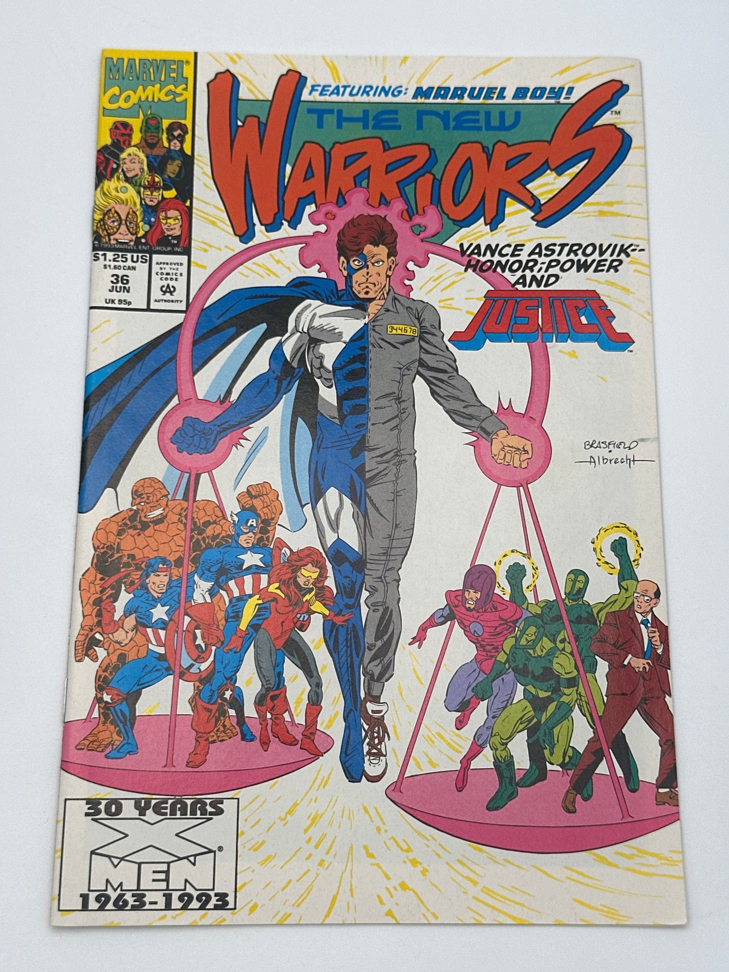 The New Warriors #36 NM