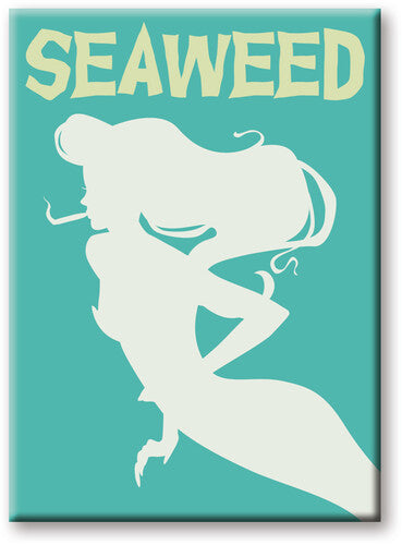 Weed Seaweed 2.5 × 3.5-Inch Funny Flat Magnet