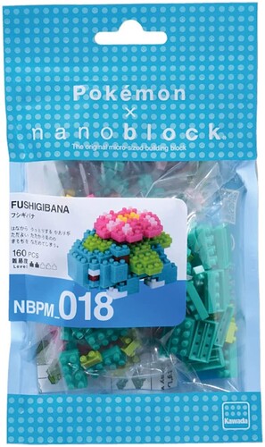 Nanoblock - Pokemon Series - Venusaur Building Kit