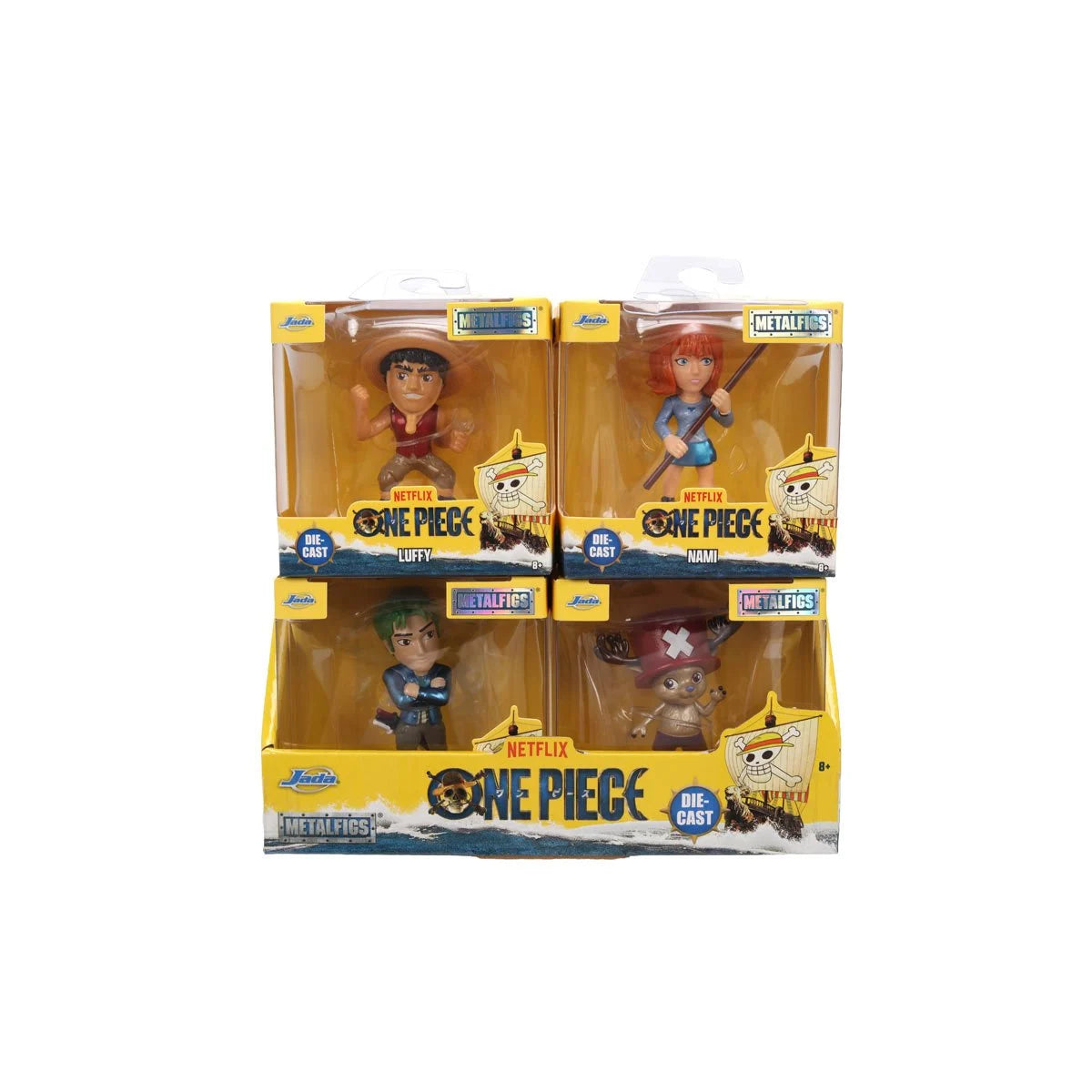 One Piece Wave 1 MetalFigs 2.5-Inch Die-Cast Metal Mini Figure